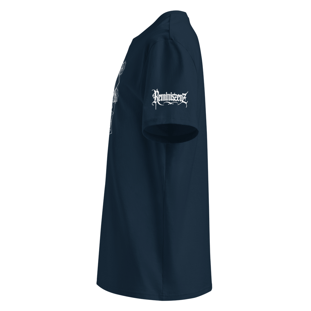 "Ephemere" Unisex Bio - T-Shirt mit Rippkragen - rmnsz.store