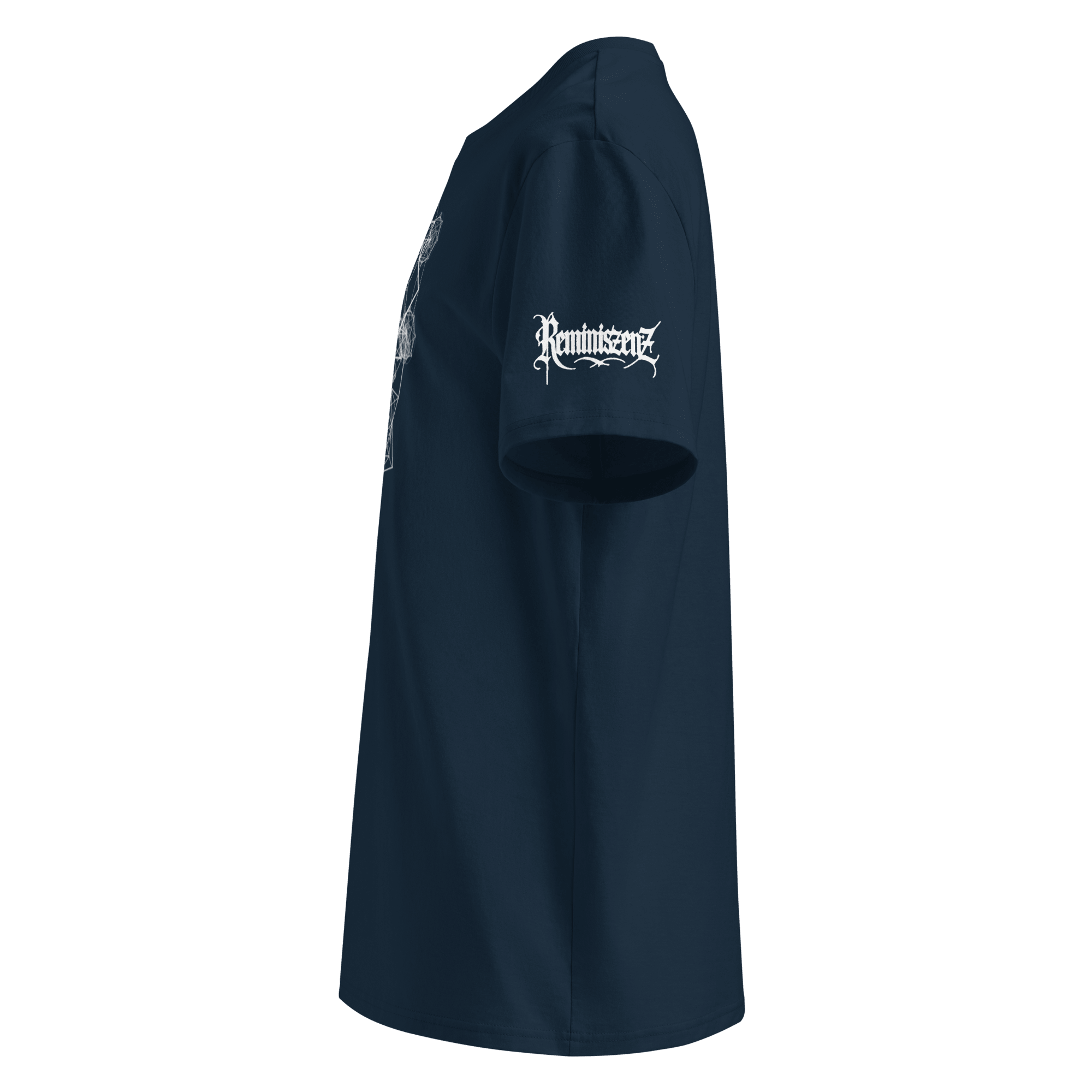 "Ephemere" Unisex Bio - T-Shirt mit Rippkragen - rmnsz.store