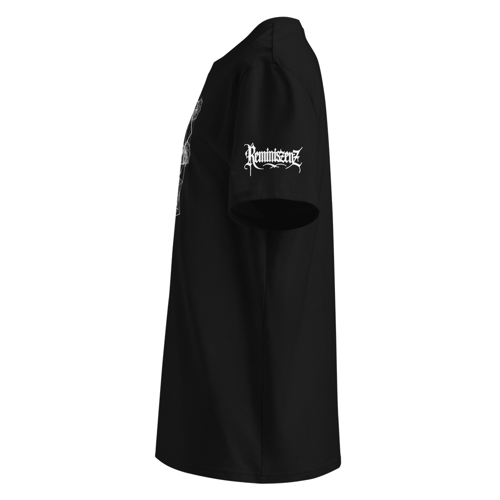 "Ephemere" Unisex Bio - T-Shirt mit Rippkragen - rmnsz.store