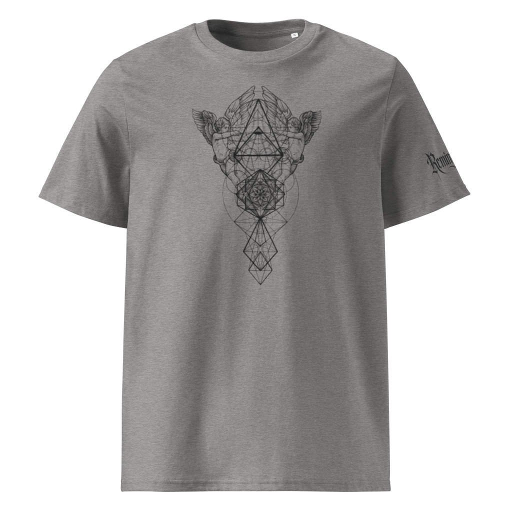 "Espoir" Unisex Bio - T-Shirt Weiss mit Rippkragen - rmnsz.store