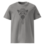 "Espoir" Unisex Bio - T-Shirt Weiss mit Rippkragen - rmnsz.store