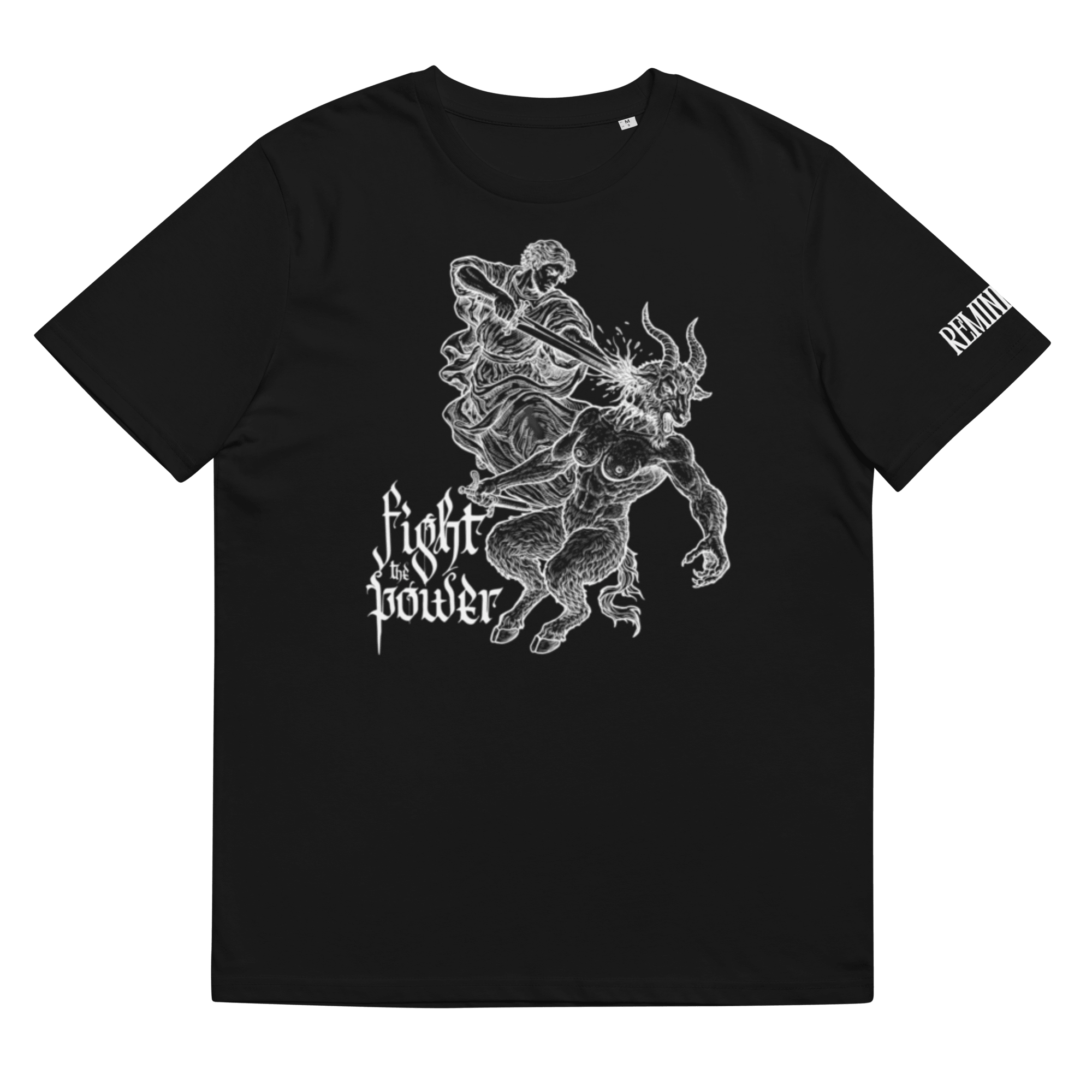 "Fight the Power" Unisex Bio - T-Shirt mit Rippkragen - rmnsz.store