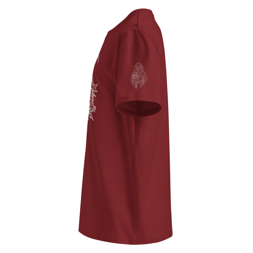 "Ghost" Unisex Bio - T-Shirt mit Rippkragen - rmnsz.store