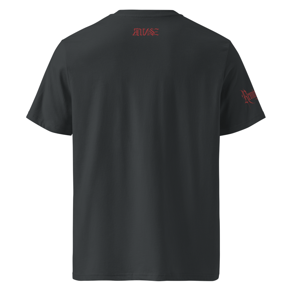 "Greed" Unisex Bio - T-Shirt mit Rippkragen - rmnsz.store