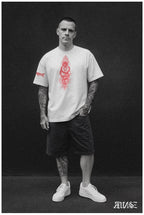 "Greed" Unisex Bio - T-Shirt mit Rippkragen - rmnsz.store