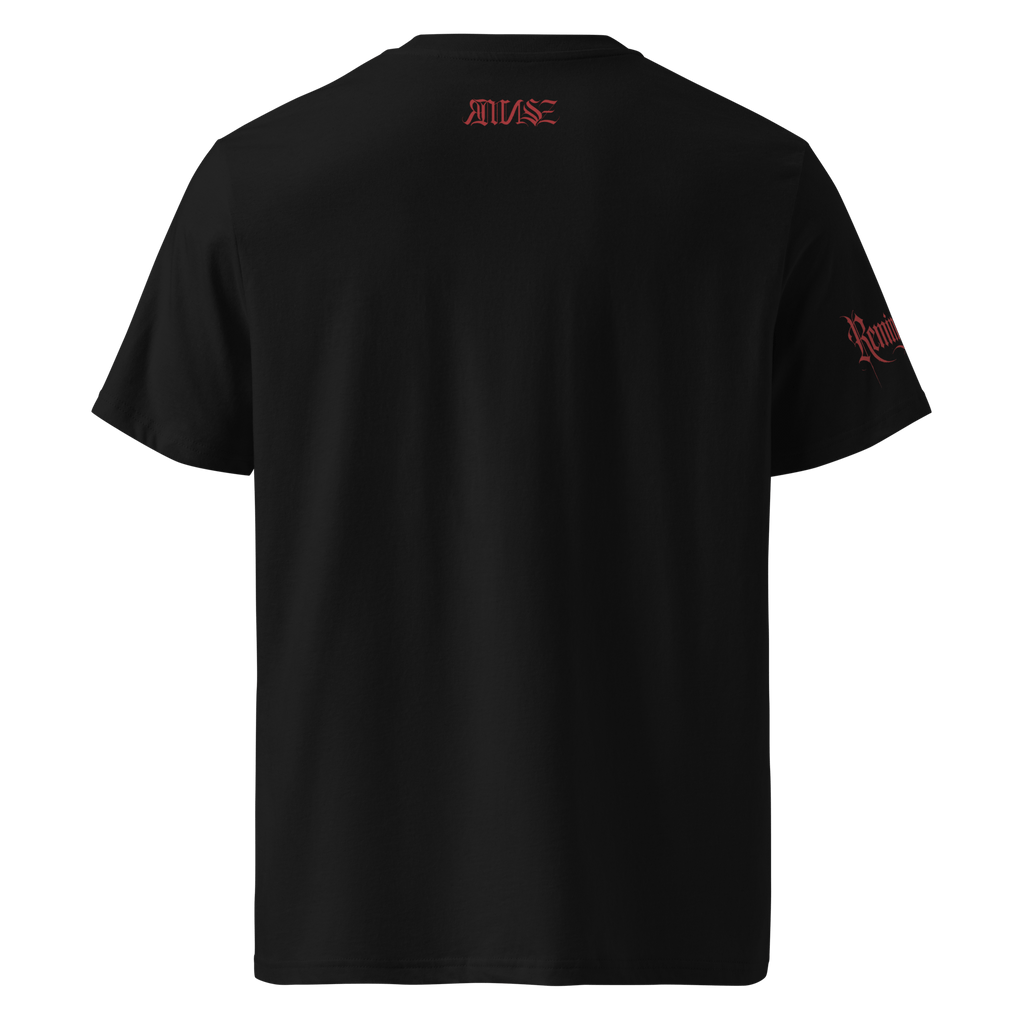 "Greed" Unisex Bio - T-Shirt mit Rippkragen - rmnsz.store