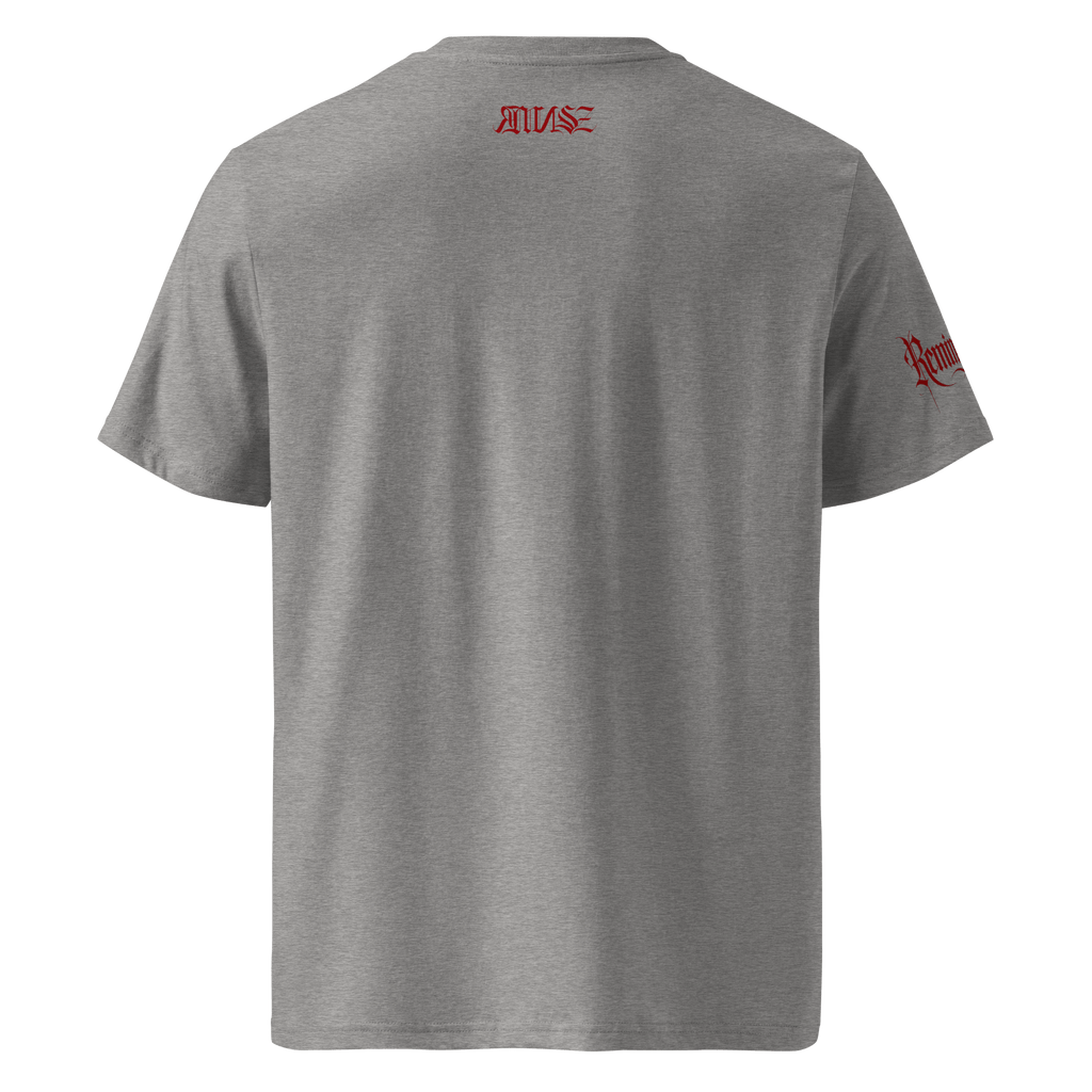"Greed" Unisex Bio - T-Shirt mit Rippkragen - rmnsz.store