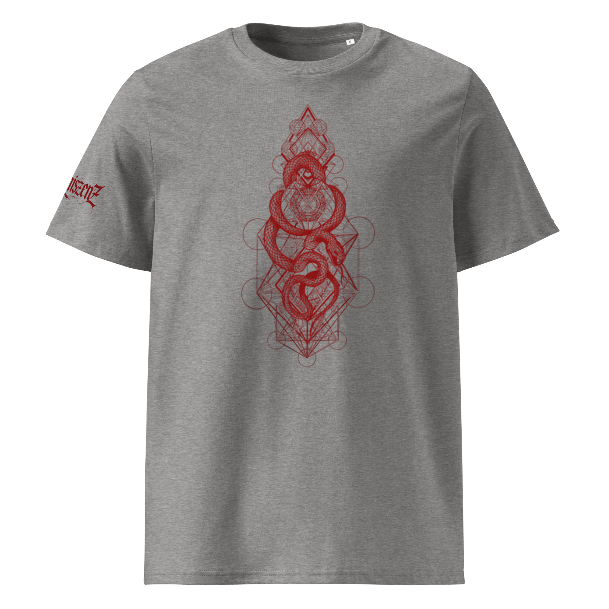 "Greed" Unisex Bio - T-Shirt mit Rippkragen - rmnsz.store