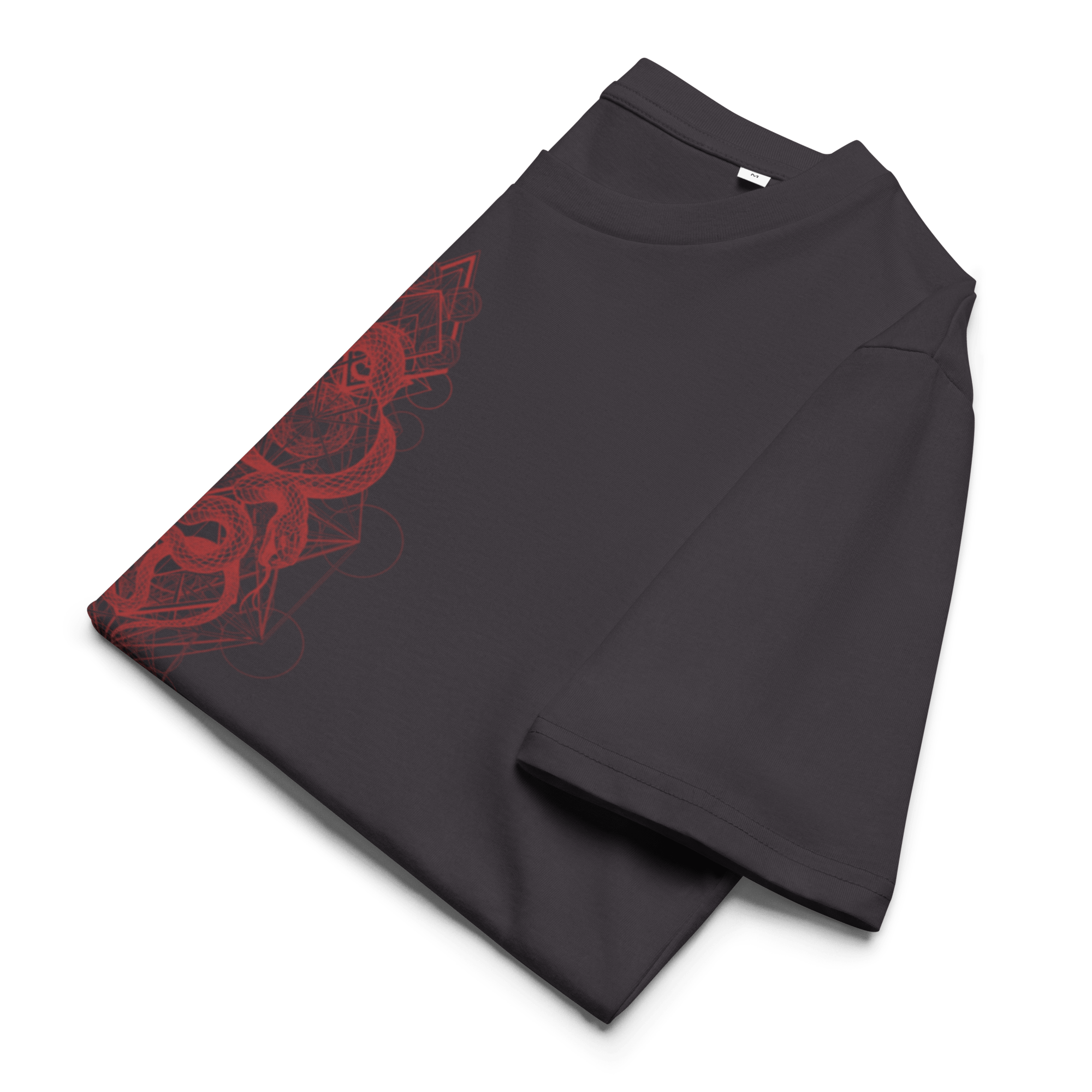 "Greed" Unisex Bio - T-Shirt mit Rippkragen - rmnsz.store