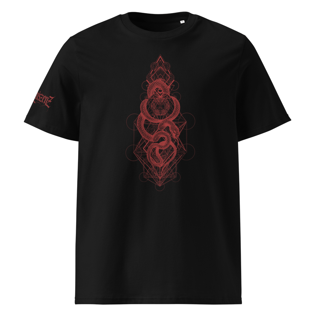 "Greed" Unisex Bio - T-Shirt mit Rippkragen - rmnsz.store