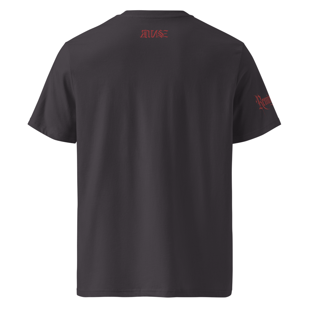 "Greed" Unisex Bio - T-Shirt mit Rippkragen - rmnsz.store
