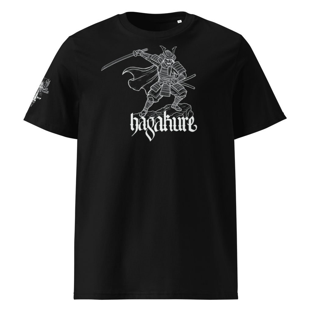 „Hagakure“ Unisex Bio - T-Shirt mit Rippkragen - rmnsz.store