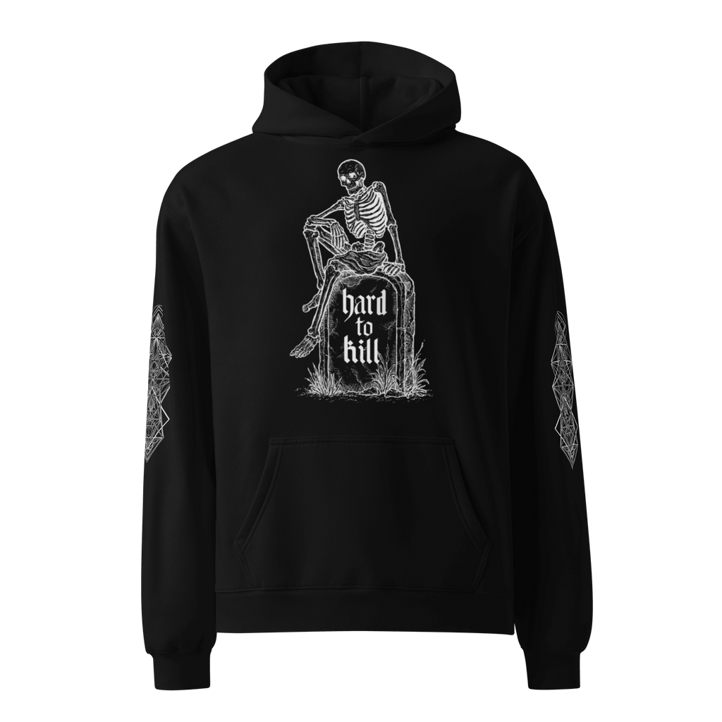 "Hard to Kill" Oversized - Unisex - Hoodie - rmnsz.store