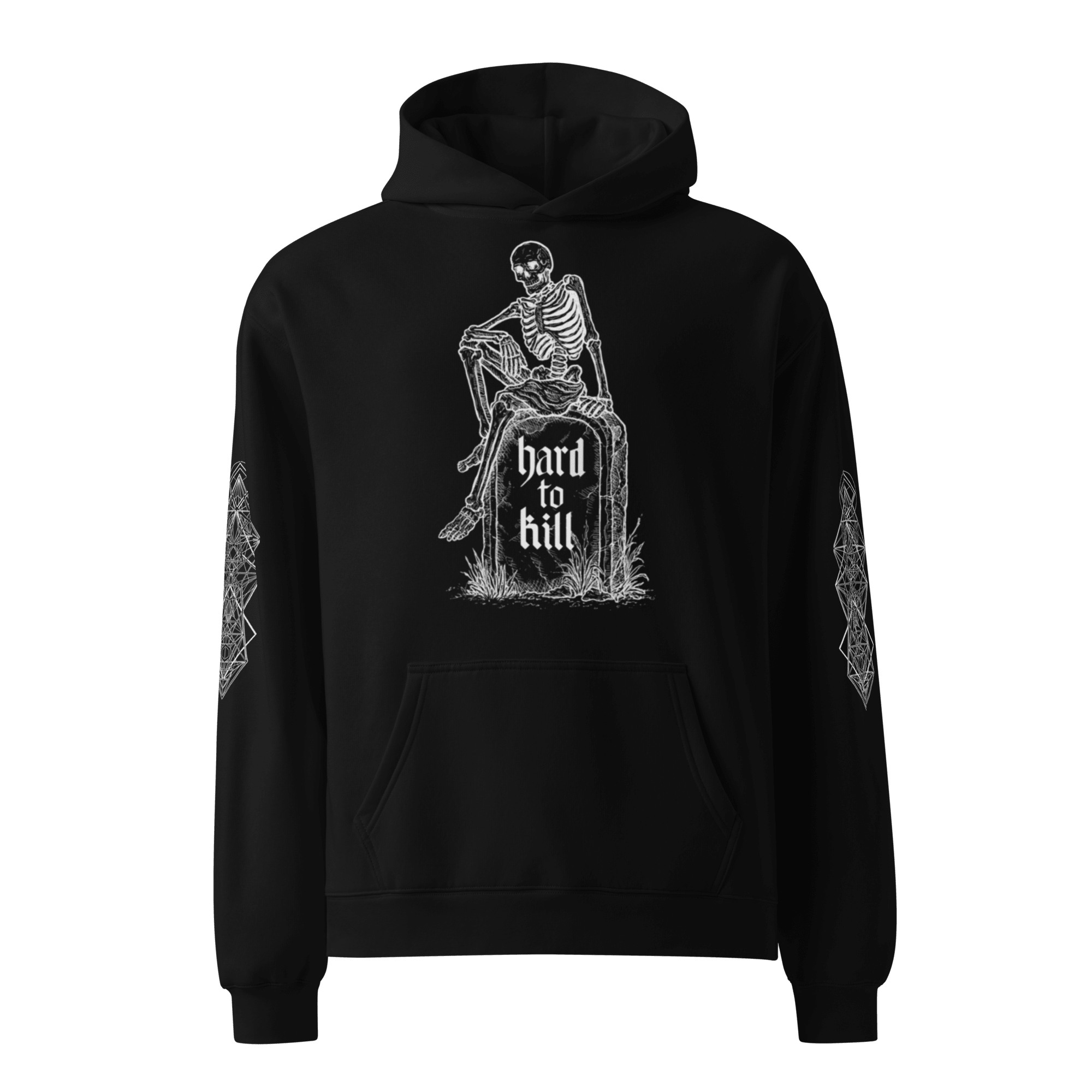 "Hard to Kill" Oversized - Unisex - Hoodie - rmnsz.store