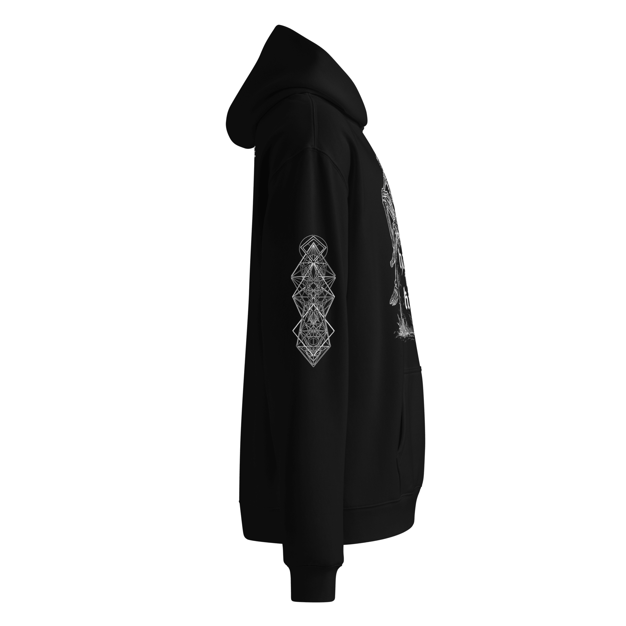 "Hard to Kill" Oversized - Unisex - Hoodie - rmnsz.store