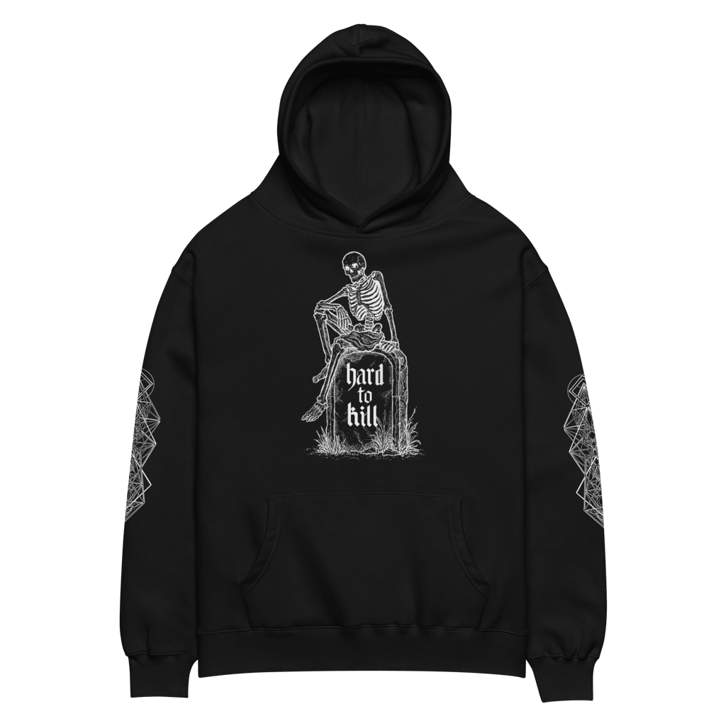 "Hard to Kill" Oversized - Unisex - Hoodie - rmnsz.store