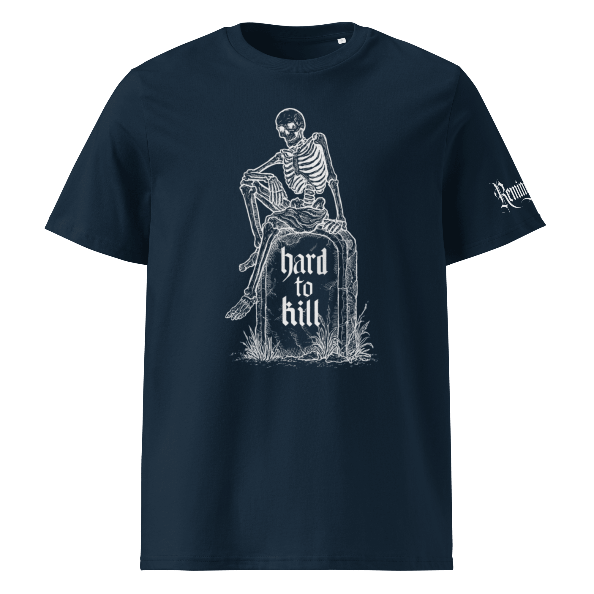 "Hard to Kill" Unisex Bio - T-Shirt mit Rippkragen - rmnsz.store