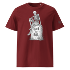 „Hard to Kill“ Unisex Bio - T-Shirt Weiss mit Rippkragen - rmnsz.store
