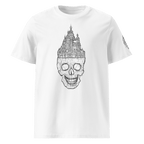 „Istina“ Unisex Bio - T-Shirt Weiss mit Rippkragen - rmnsz.store