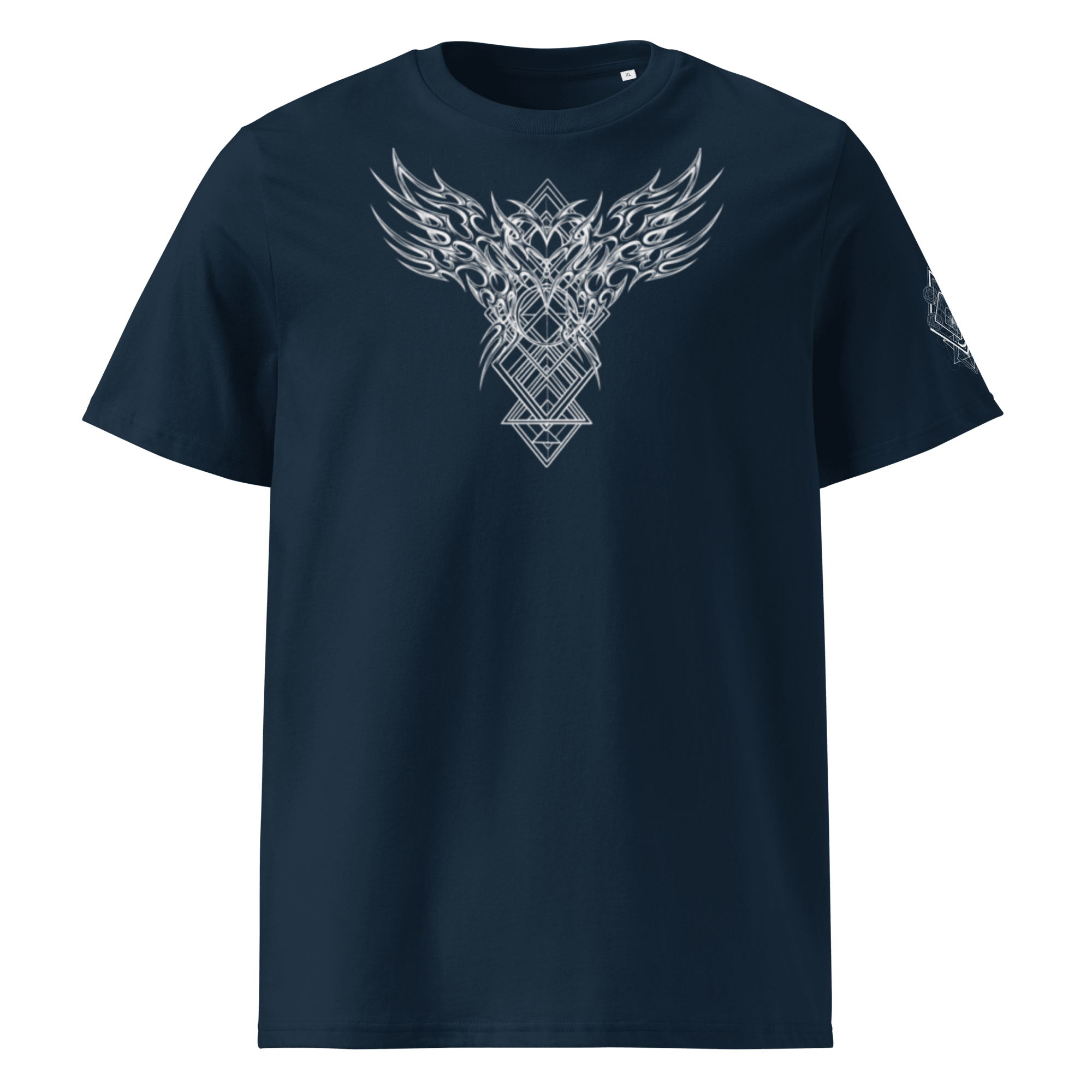 „Loveless“ Unisex Bio-T-Shirt mit Rippkragen - rmnsz.store