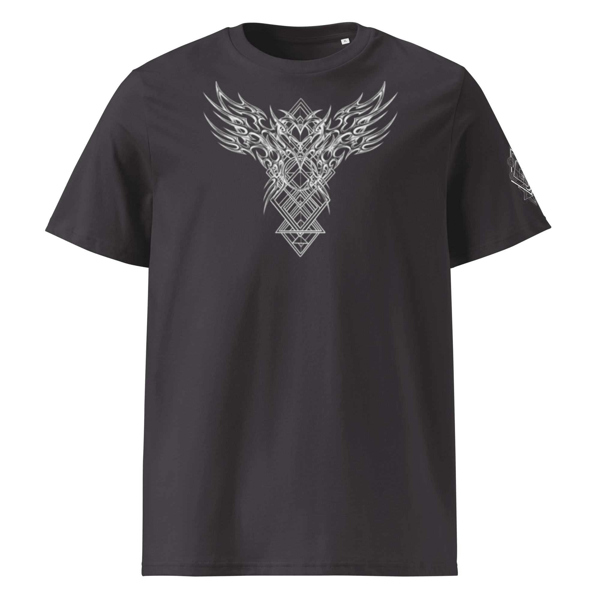 „Loveless“ Unisex Bio-T-Shirt mit Rippkragen - rmnsz.store
