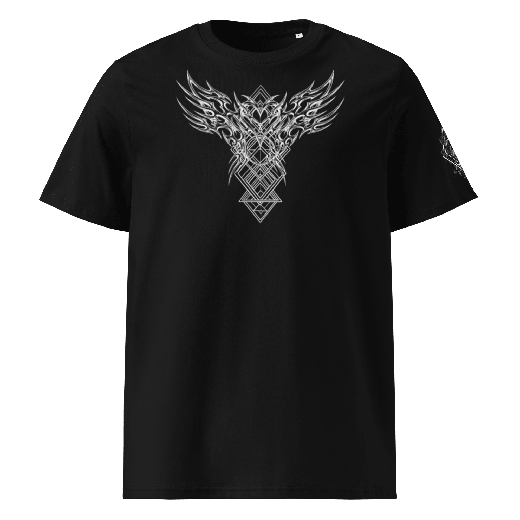 „Loveless“ Unisex Bio-T-Shirt mit Rippkragen - rmnsz.store