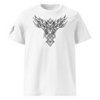 „Loveless“ Unisex Bio - T-Shirt Weiss mit Rippkragen - rmnsz.store
