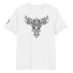 „Loveless“ Unisex Bio - T-Shirt Weiss mit Rippkragen - rmnsz.store