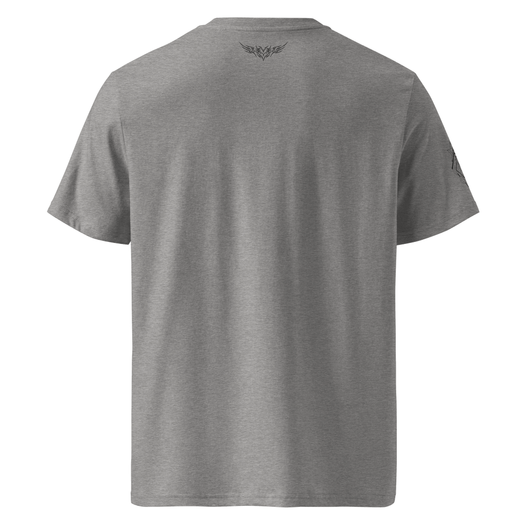 „Loveless“ Unisex Bio - T-Shirt Weiss mit Rippkragen - rmnsz.store
