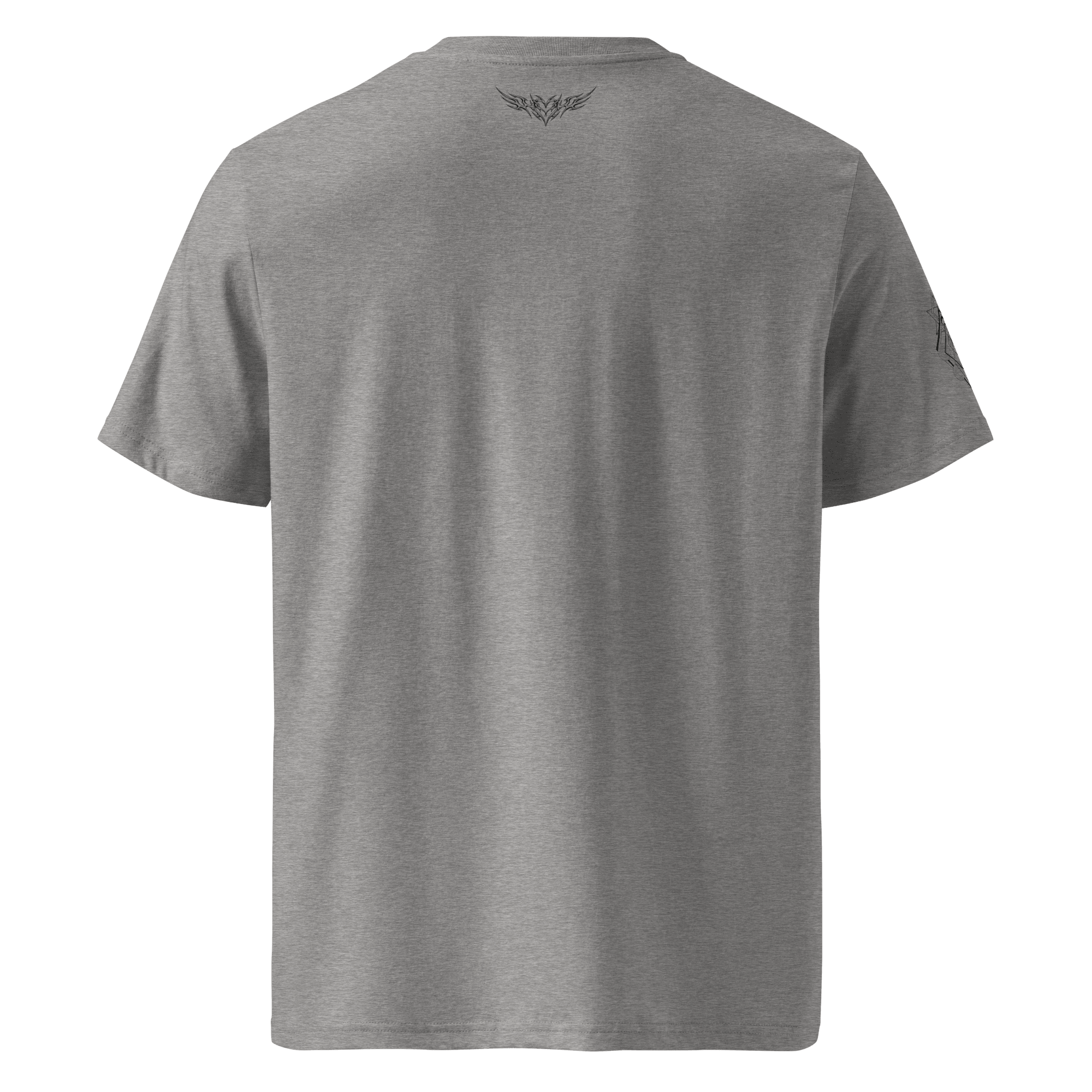 „Loveless“ Unisex Bio - T-Shirt Weiss mit Rippkragen - rmnsz.store
