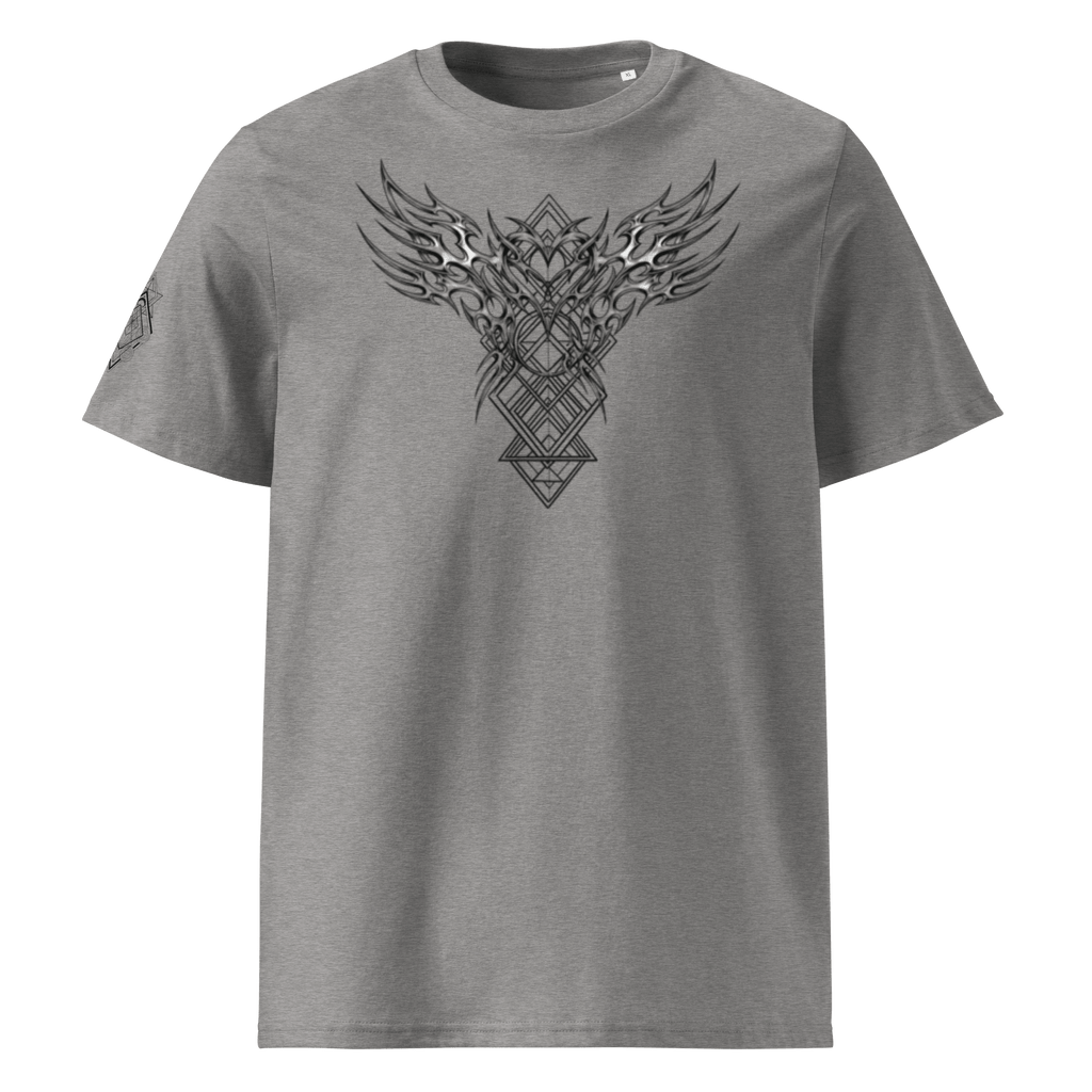 „Loveless“ Unisex Bio - T-Shirt Weiss mit Rippkragen - rmnsz.store