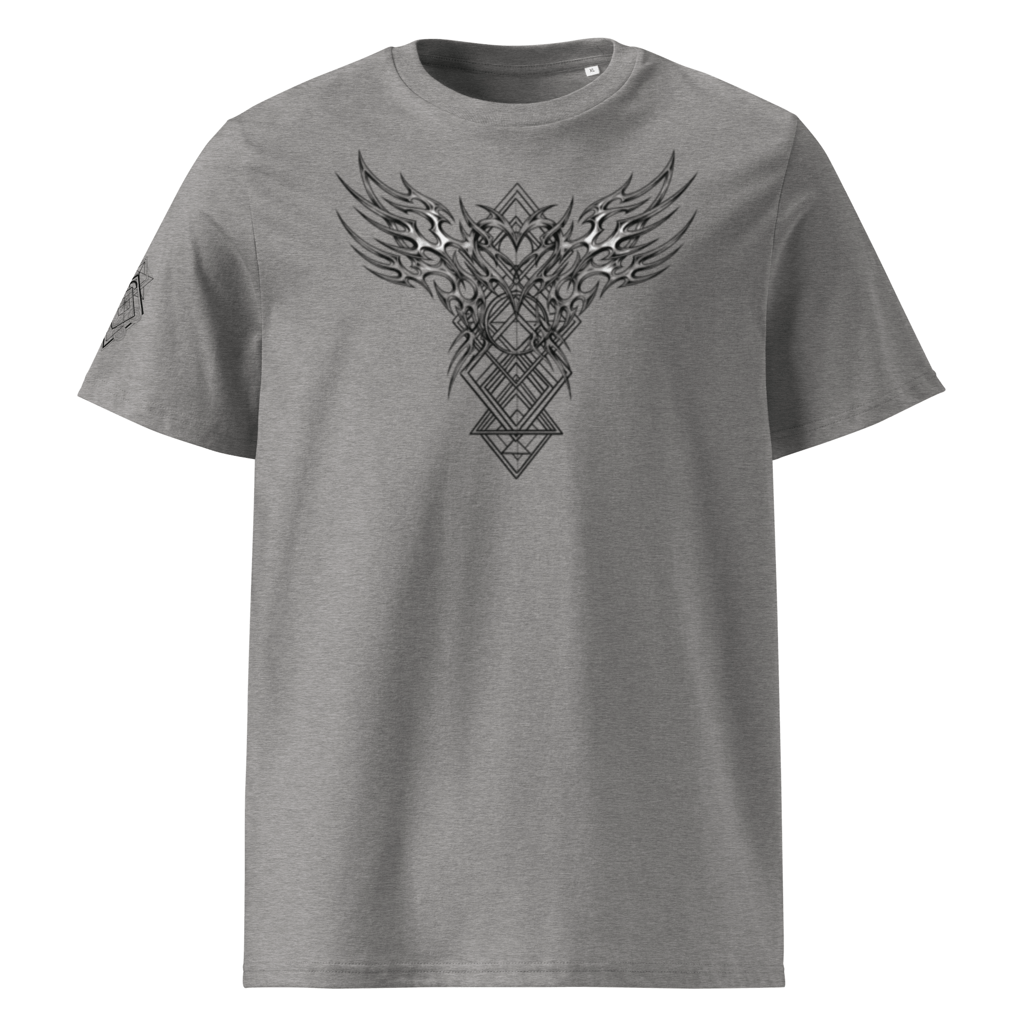 „Loveless“ Unisex Bio - T-Shirt Weiss mit Rippkragen - rmnsz.store