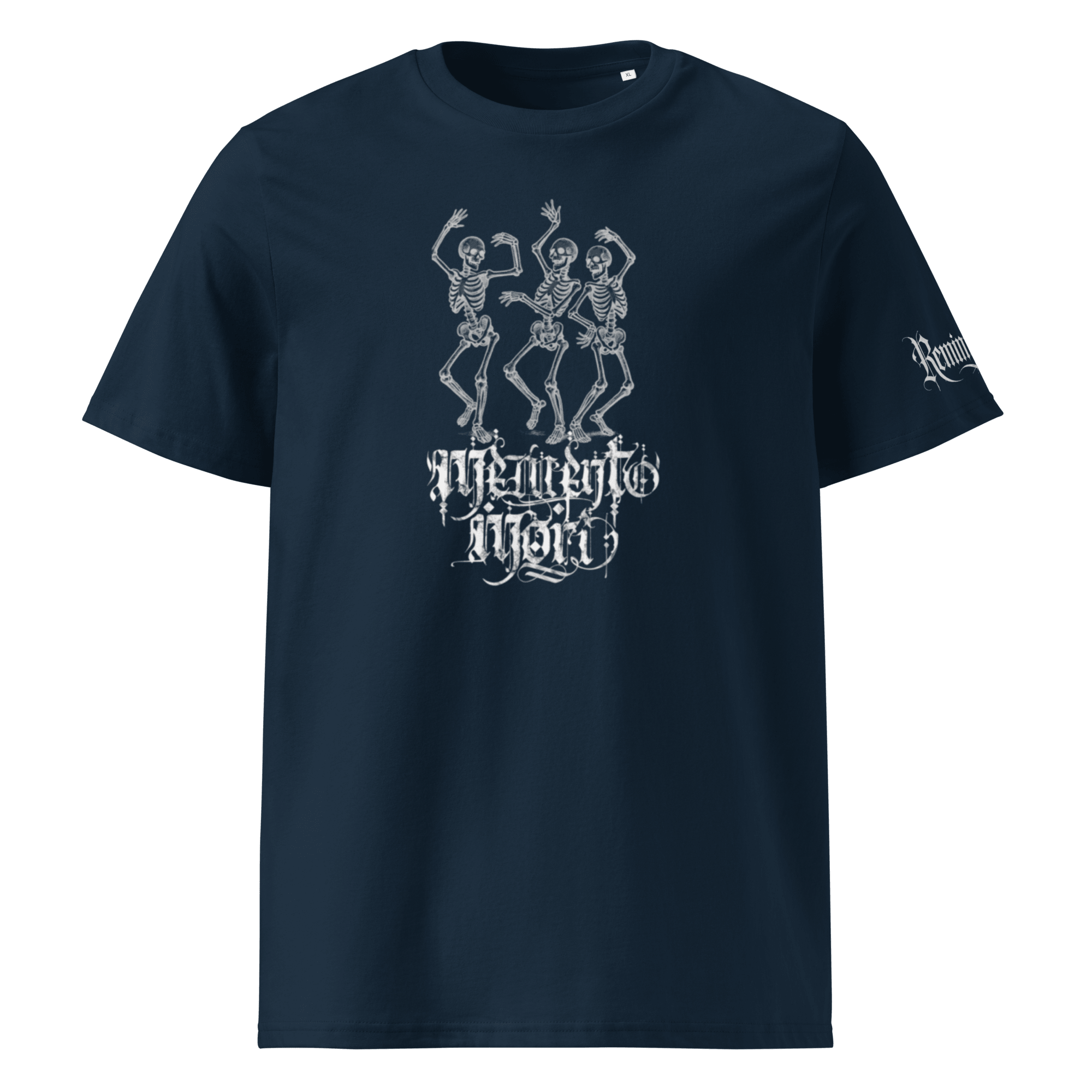 „M-M“ Unisex Bio-T-Shirt mit Rippkragen - rmnsz.store