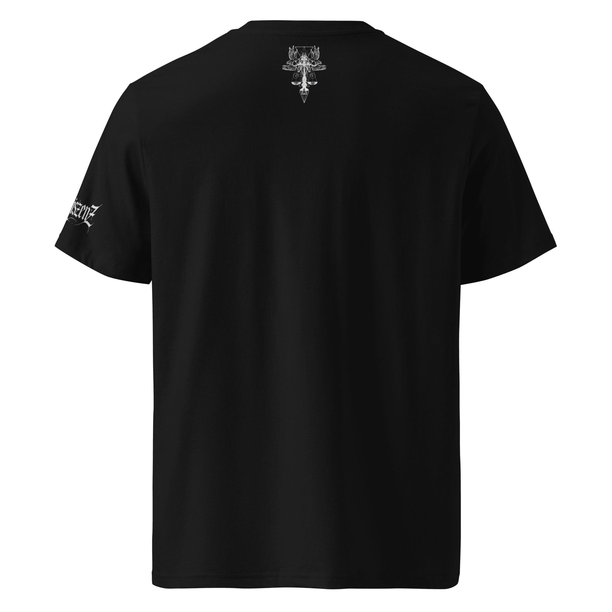 „M-M“ Unisex Bio-T-Shirt mit Rippkragen - rmnsz.store