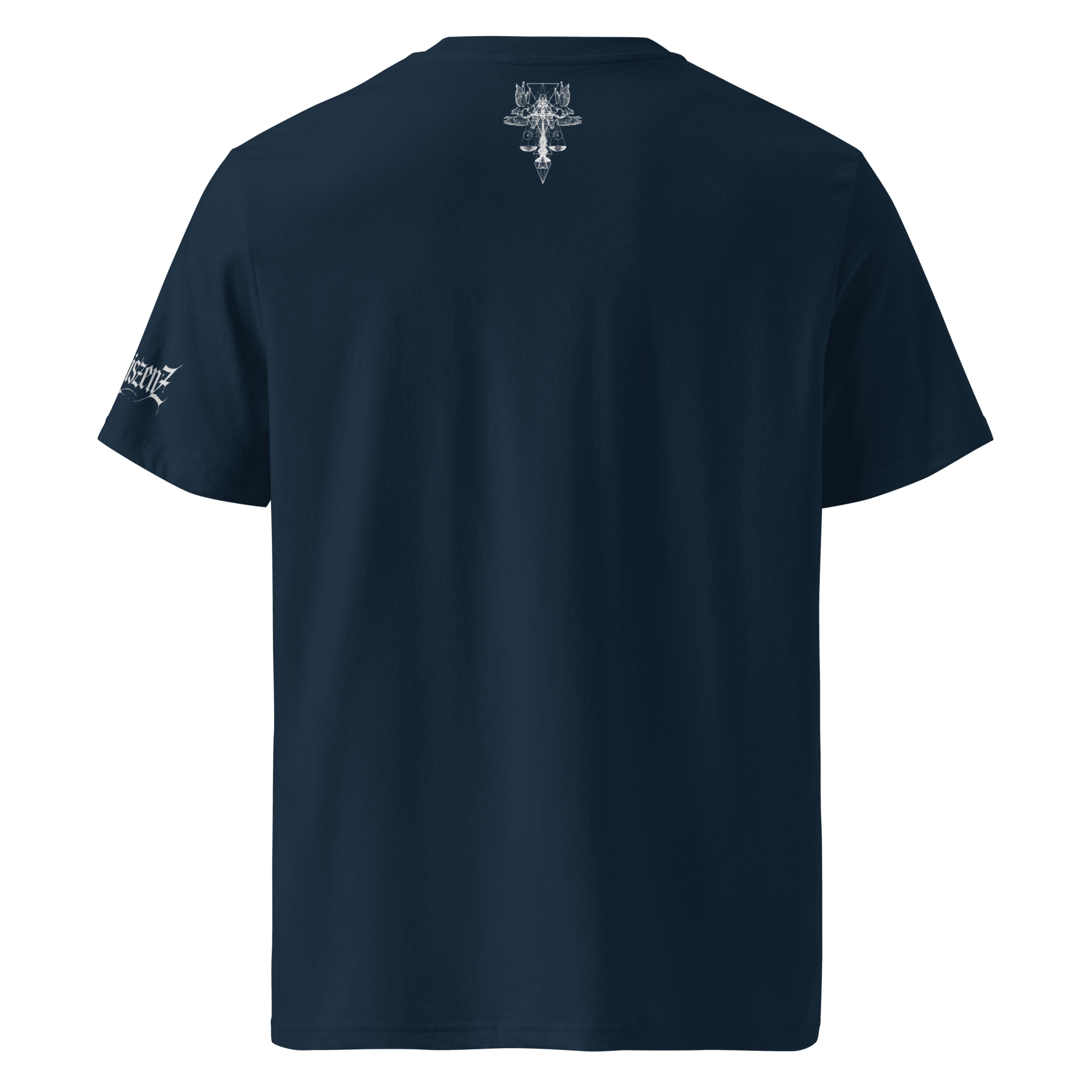„M-M“ Unisex Bio-T-Shirt mit Rippkragen - rmnsz.store