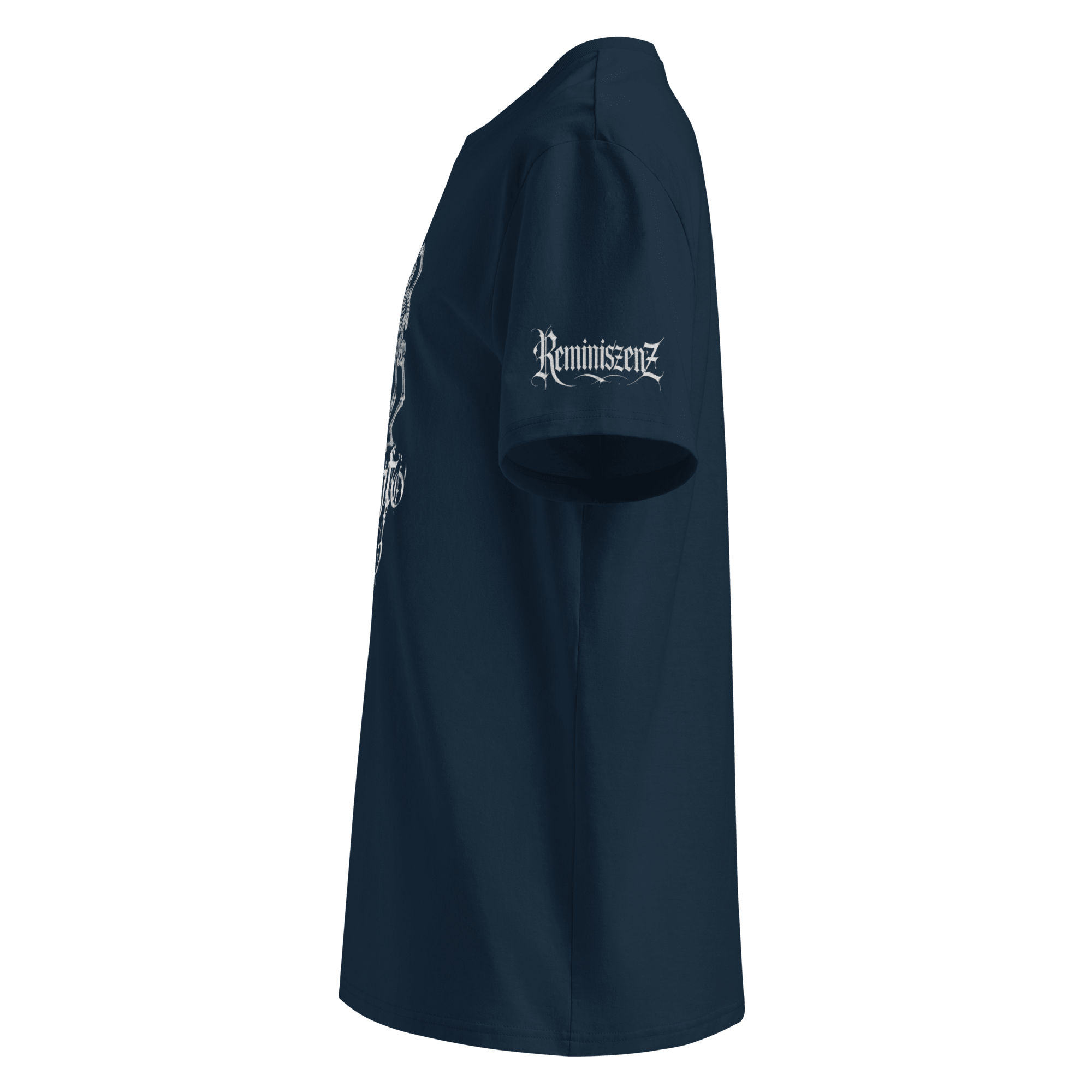 „M-M“ Unisex Bio-T-Shirt mit Rippkragen - rmnsz.store
