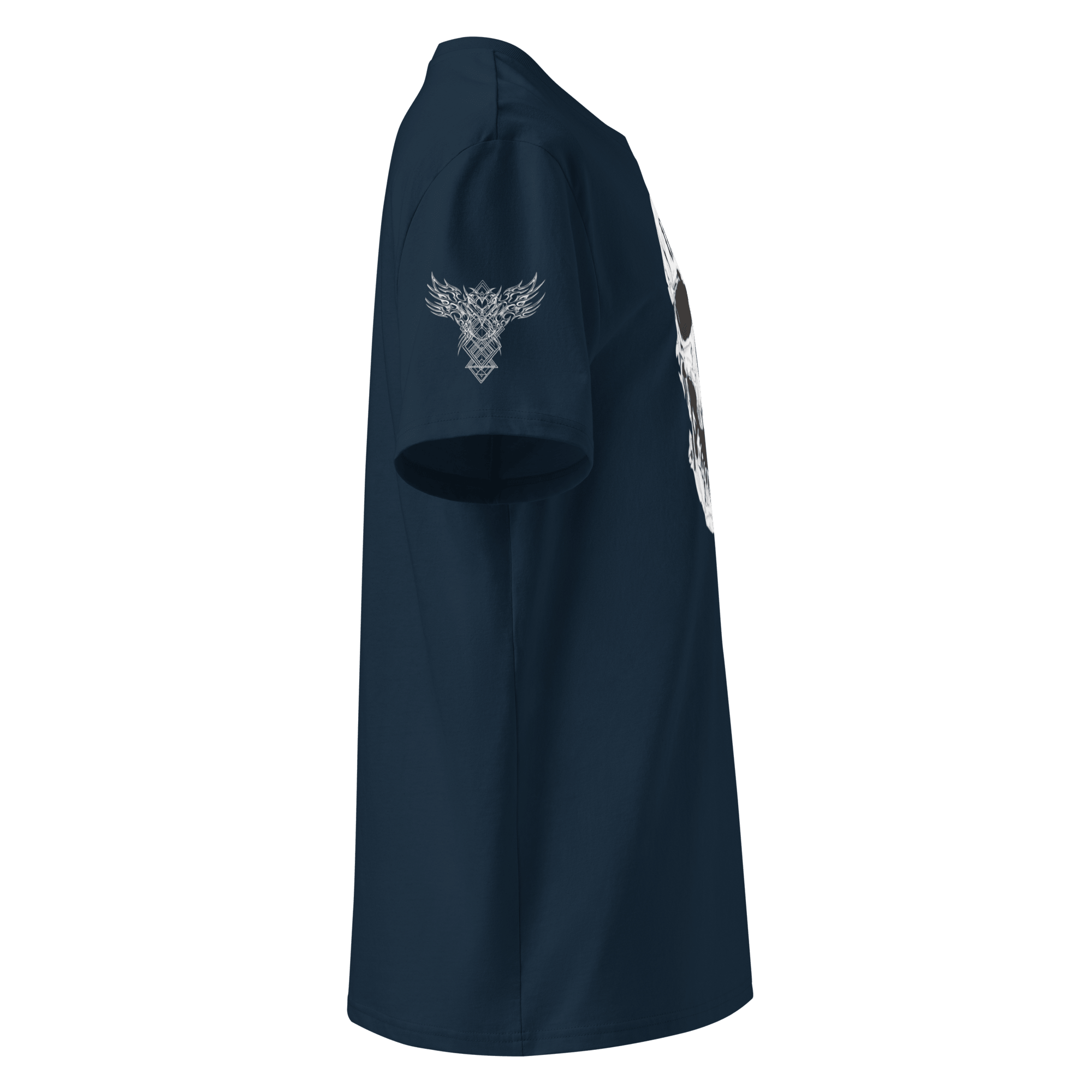 „Menace“ Unisex Bio - T-Shirt mit Rippkragen - rmnsz.store