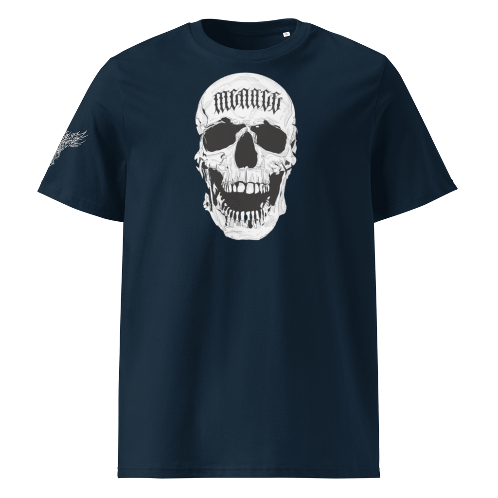 „Menace“ Unisex Bio - T-Shirt mit Rippkragen - rmnsz.store