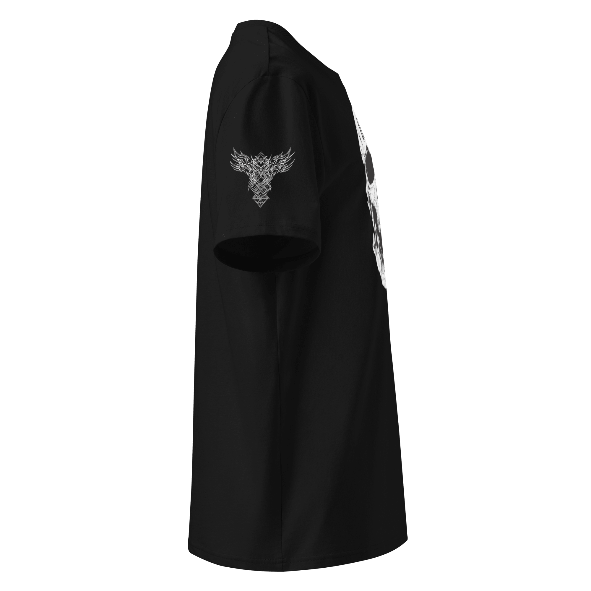 „Menace“ Unisex Bio - T-Shirt mit Rippkragen - rmnsz.store