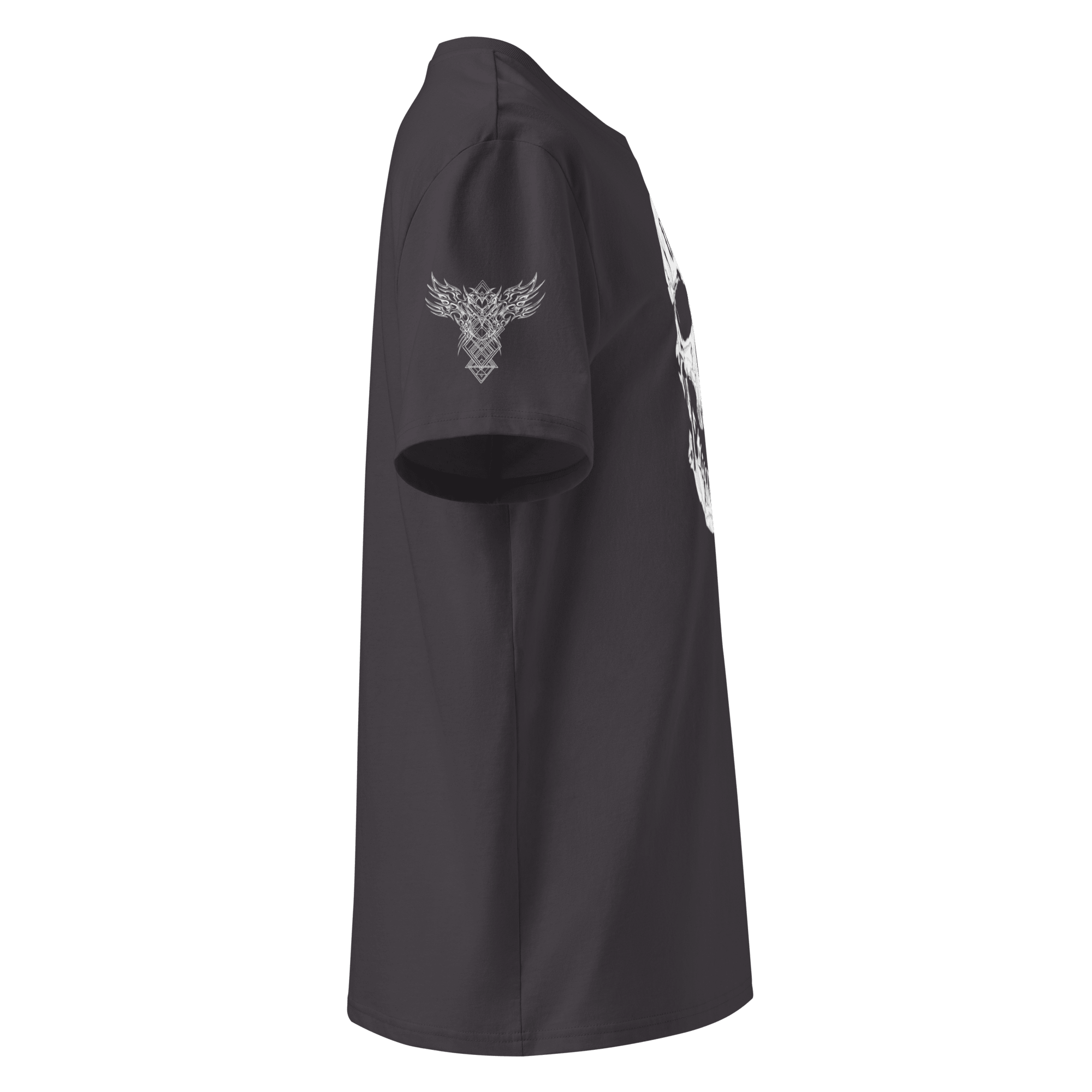 „Menace“ Unisex Bio - T-Shirt mit Rippkragen - rmnsz.store
