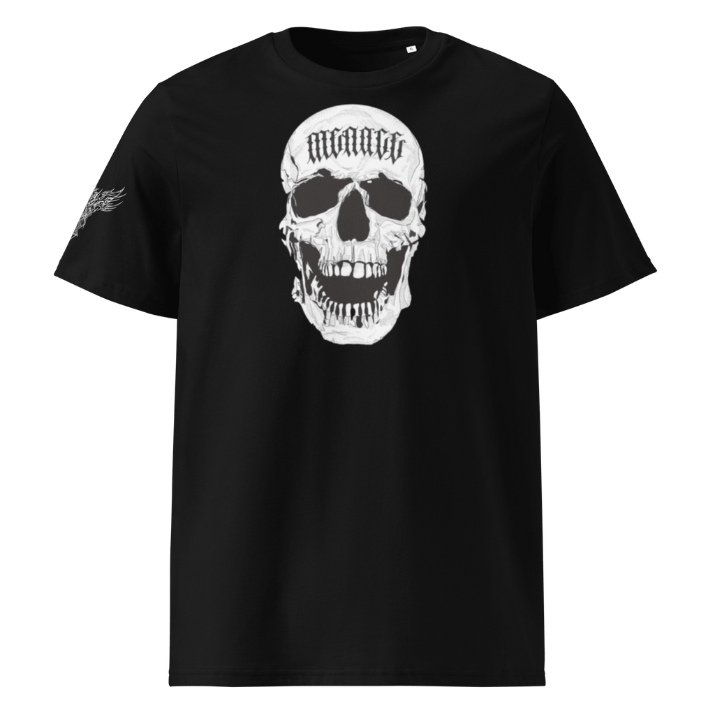 „Menace“ Unisex Bio - T-Shirt mit Rippkragen - rmnsz.store