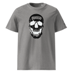 „Menace“ Unisex Bio - T-Shirt Weiss mit Rippkragen - rmnsz.store