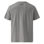 „Menace“ Unisex Bio - T-Shirt Weiss mit Rippkragen - rmnsz.store