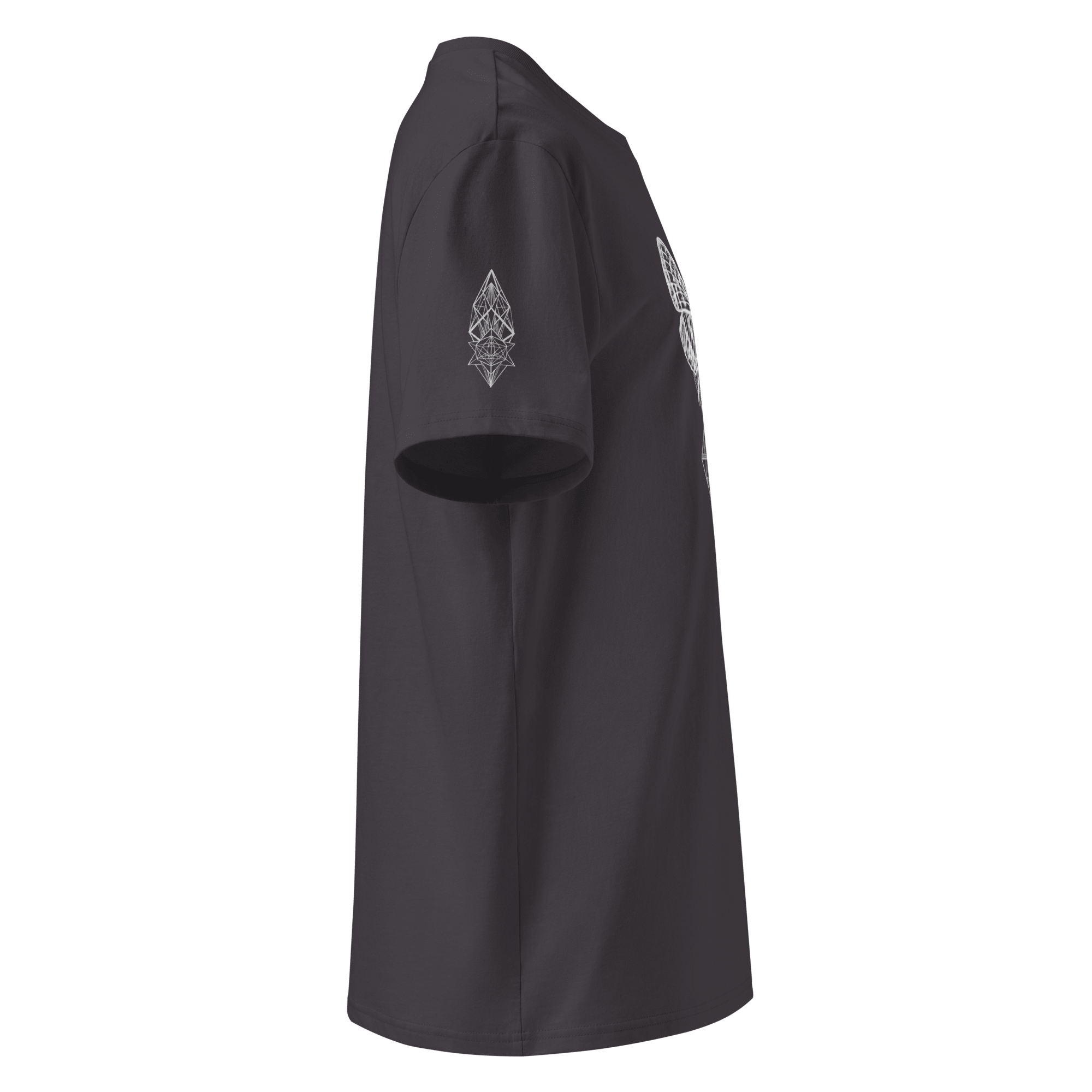 „Moth“ Unisex Bio - T-Shirt mit Rippkragen - rmnsz.store