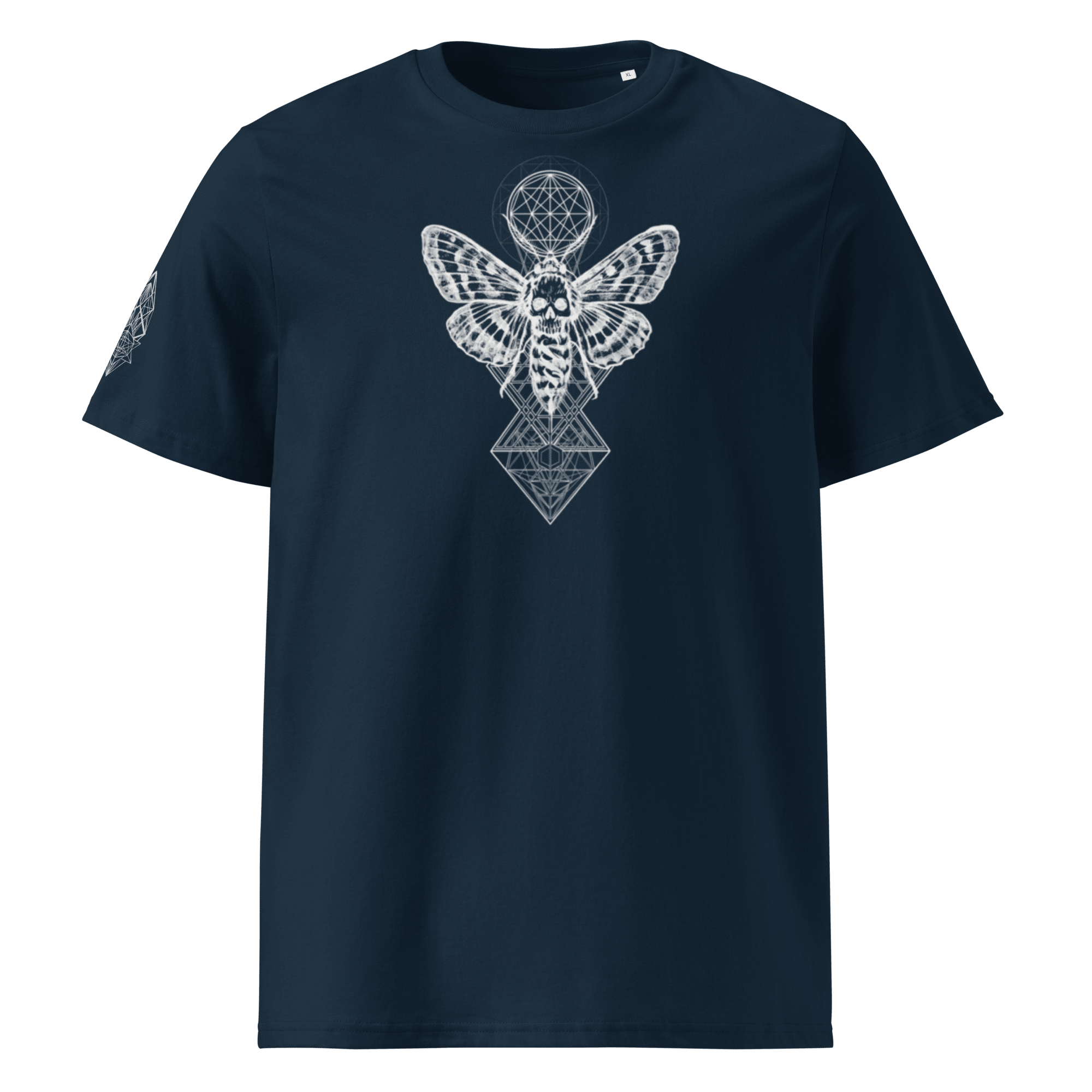 „Moth“ Unisex Bio - T-Shirt mit Rippkragen - rmnsz.store