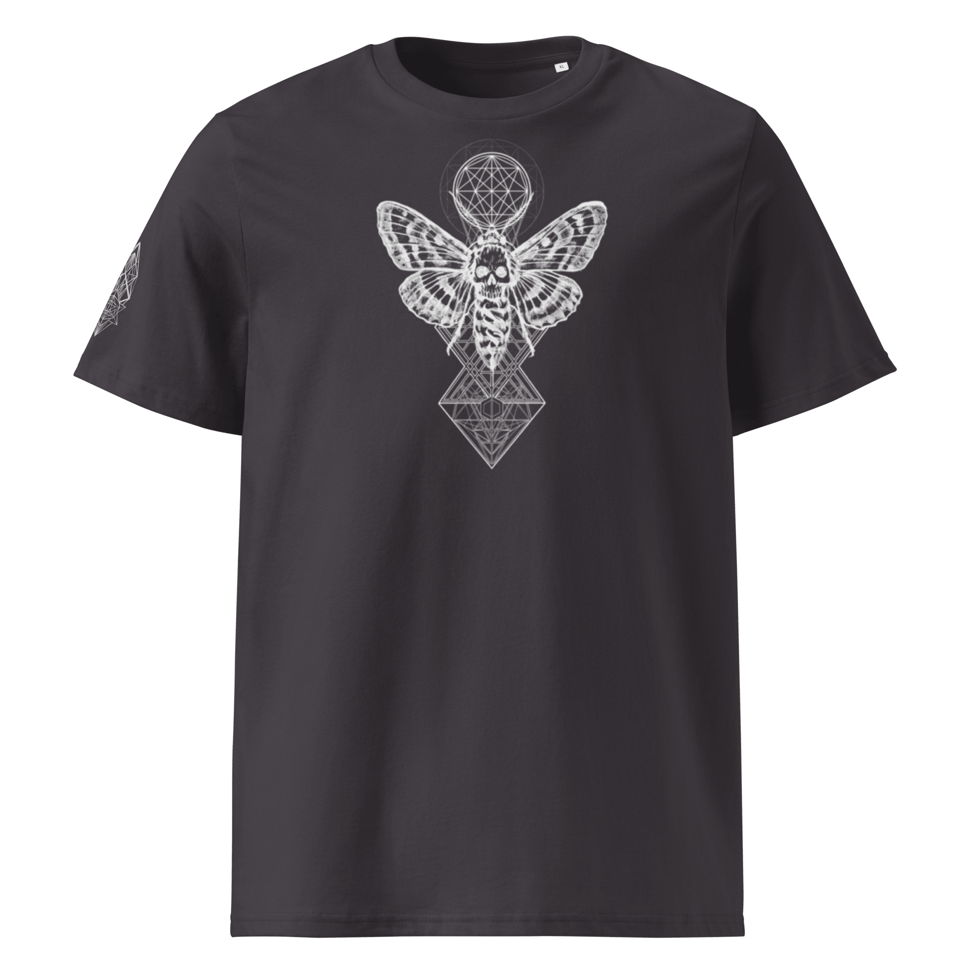 „Moth“ Unisex Bio - T-Shirt mit Rippkragen - rmnsz.store