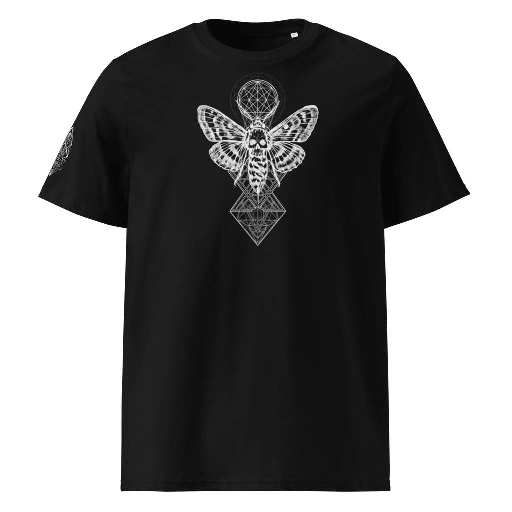 „Moth“ Unisex Bio - T-Shirt mit Rippkragen - rmnsz.store
