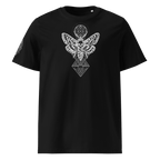 „Moth“ Unisex Bio - T-Shirt mit Rippkragen - rmnsz.store