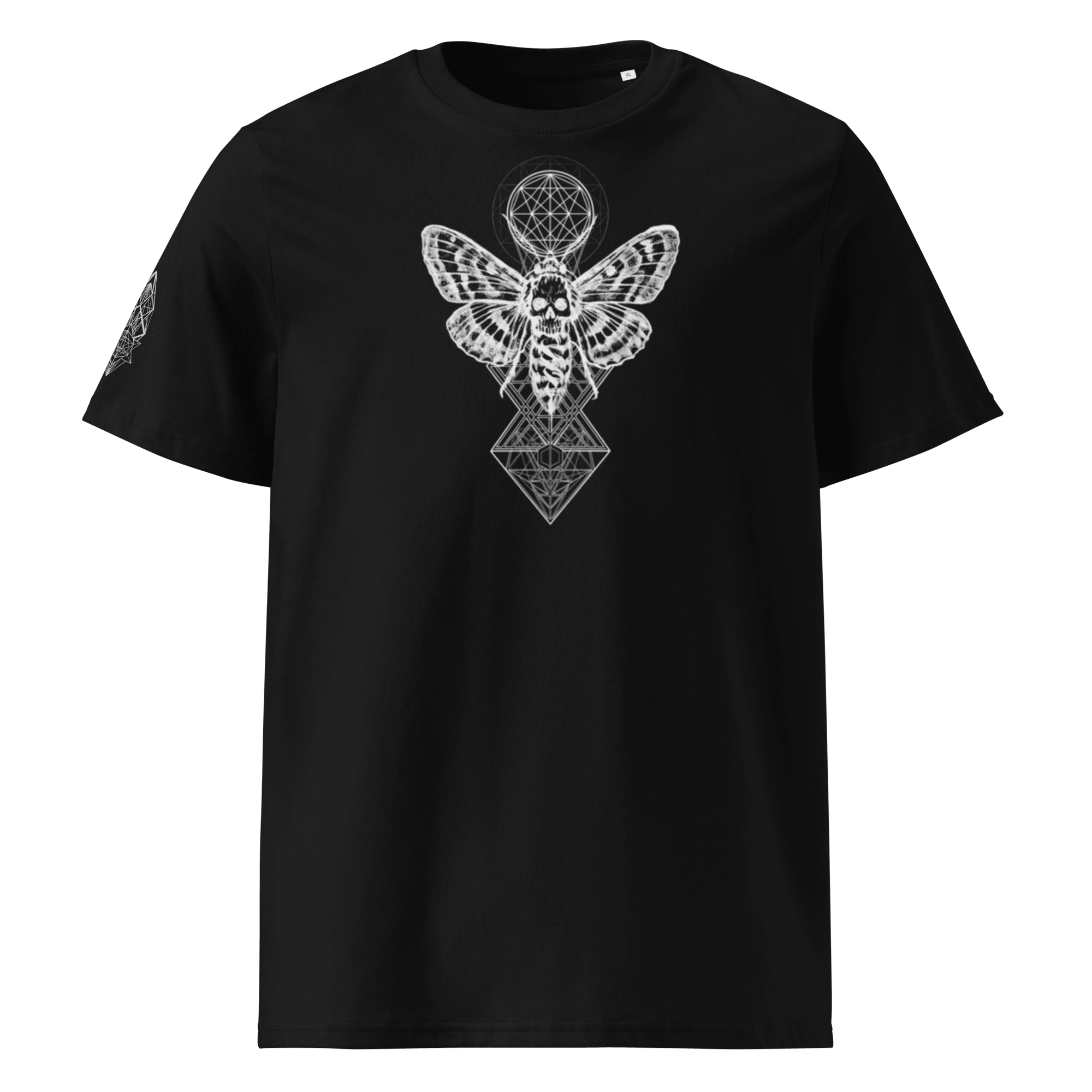„Moth“ Unisex Bio - T-Shirt mit Rippkragen - rmnsz.store