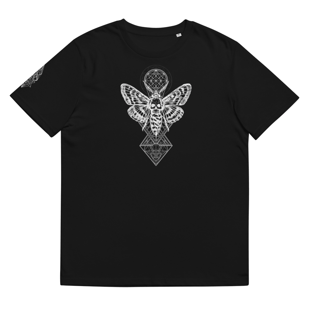 „Moth“ Unisex Bio - T-Shirt mit Rippkragen - rmnsz.store